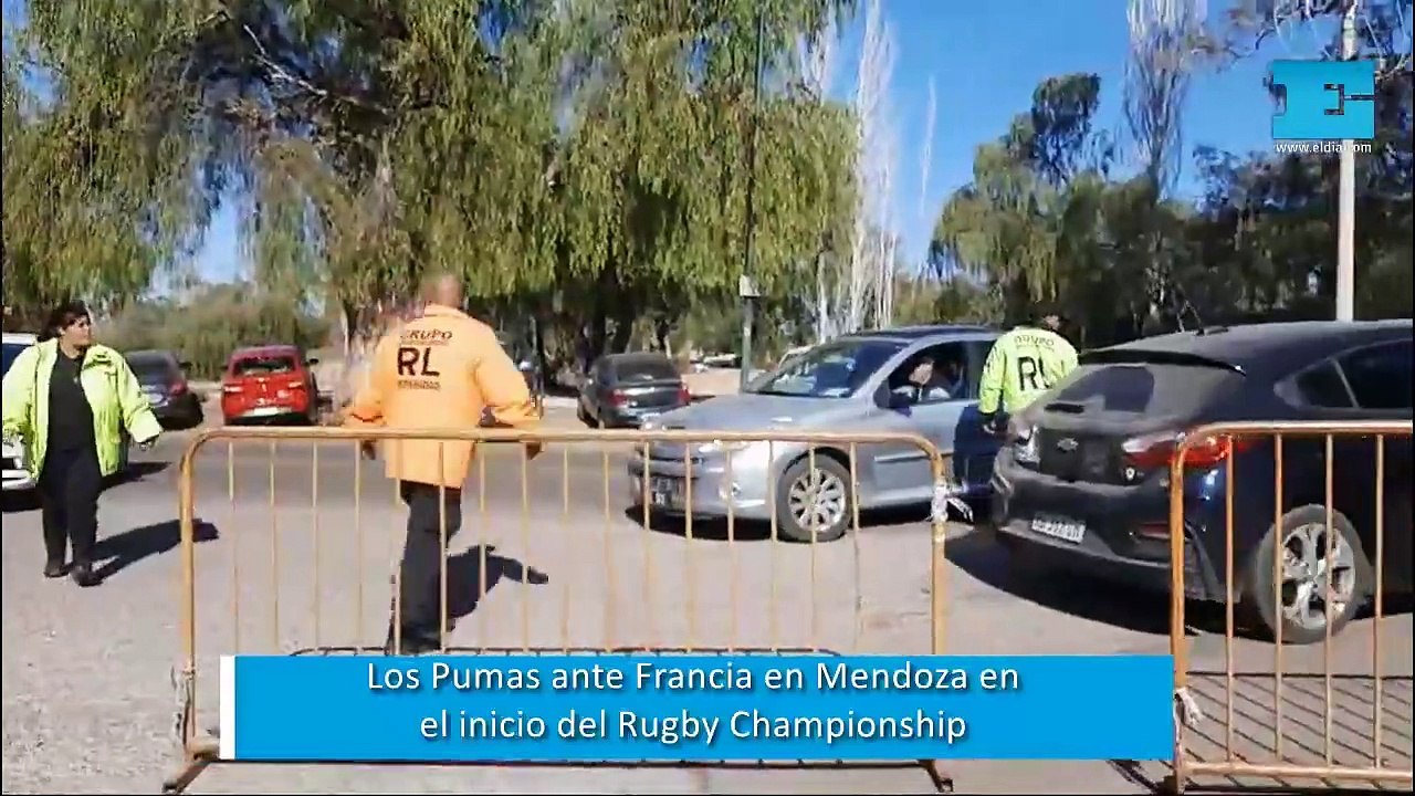 Los Pumas ante Francia en Mendoza en el inicio del Rugby Championship