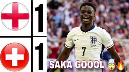 England Vs Switzerland 1-1 Full Highlights And Goals Euro 2024 HD