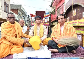 जानकी माता की सवारी निकली, देखे वीडियो