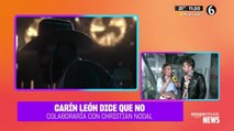 Carín León; ¿odia a Christian Nodal?