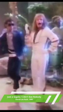 Just a Gigolo I Ain't Got Nobody - David Lee Roth 1985 (shorts)