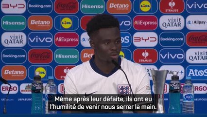 Angleterre - Saka : "Xhaka a déjà gagné assez de trophées cette saison !"