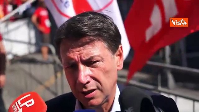 Conte a Latina: «Chiediamo istituzione reato omicidio sul lavoro, il caso di Satnam è emblematico»