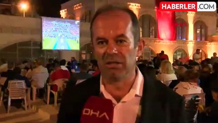 Üçhisar'da Türkiye-Hollanda maçı heyecanı