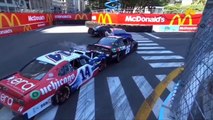 NASCAR Xfinity 2024 Chicago Race Pile Up Retzlaff Bonnet Open