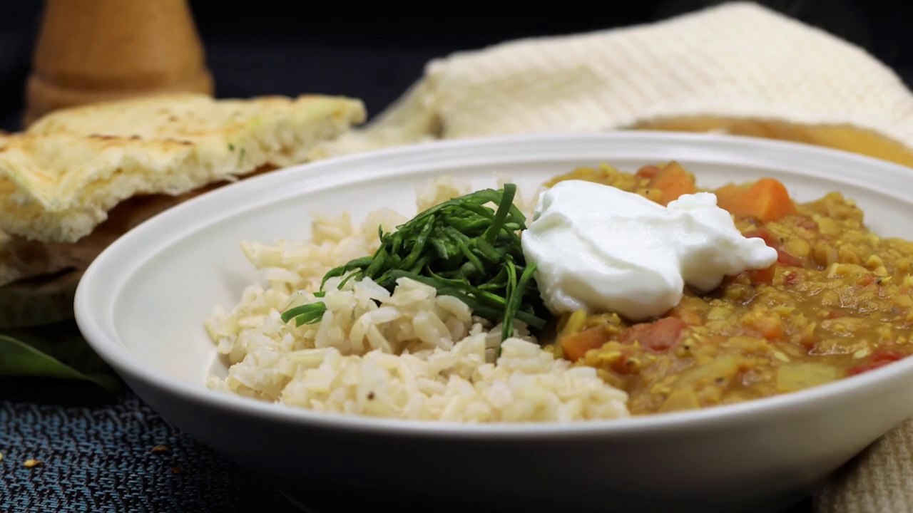 Spicy Red Lentils (Masoor Dal)