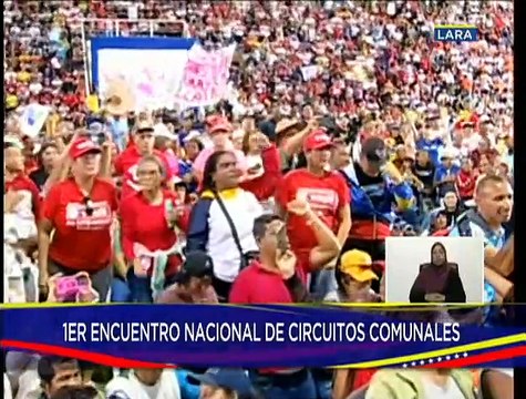 Presidente Nicolás Maduro lidera el 1er Encuentro Nacional de Circuitos Comunales