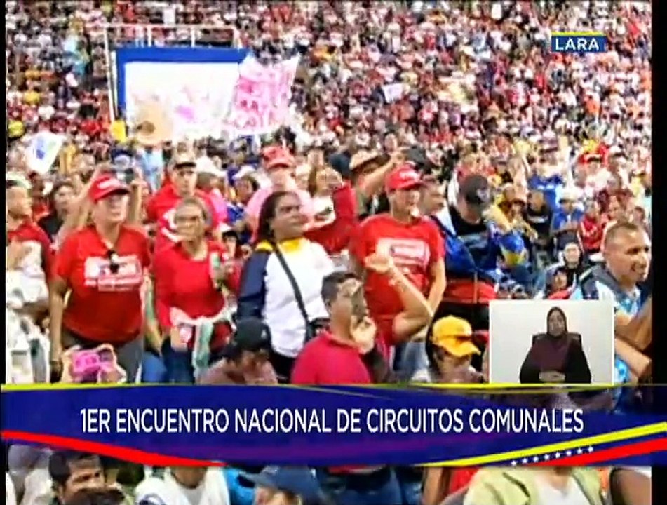 Presidente Nicolás Maduro lidera el 1er Encuentro Nacional de Circuitos Comunales