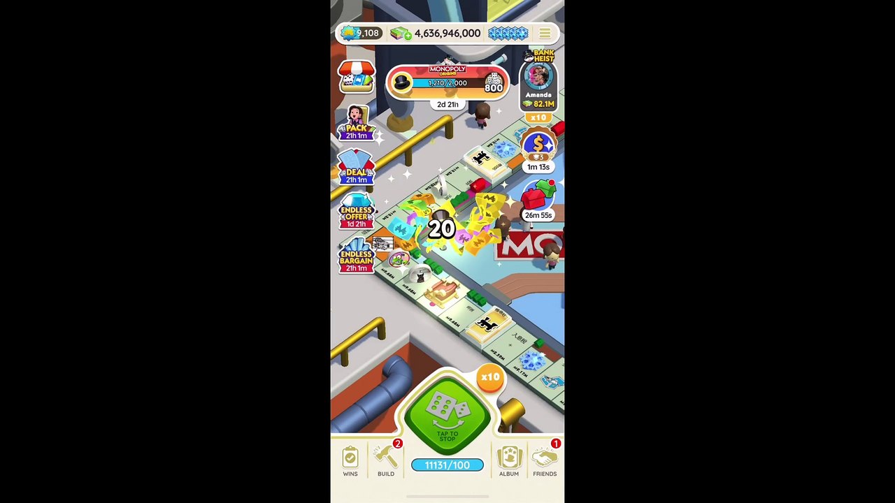 [Miniriceto]Game Play _ Monopoly Go! Day 303