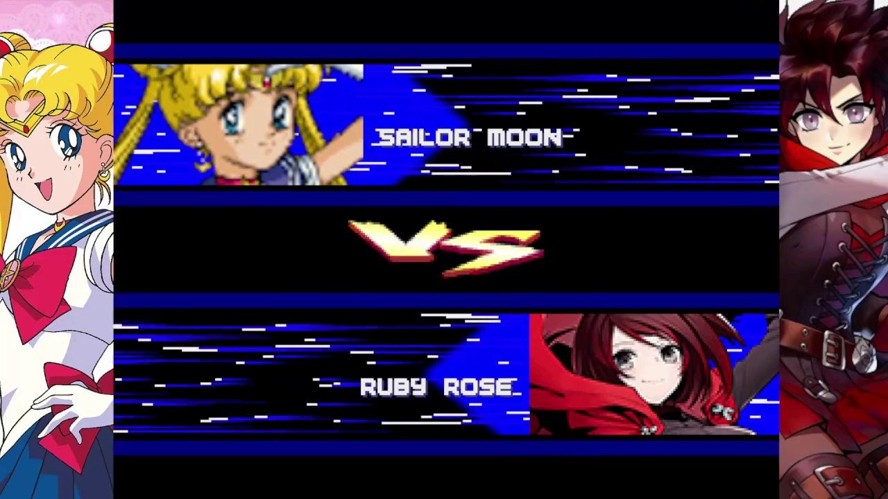 K2R2 Mugen Battle #2: Sailor Moon Vs. Ruby Rose