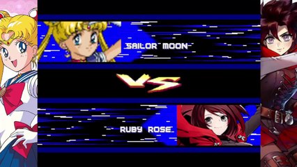 K2R2 Mugen Battle #2: Sailor Moon Vs. Ruby Rose
