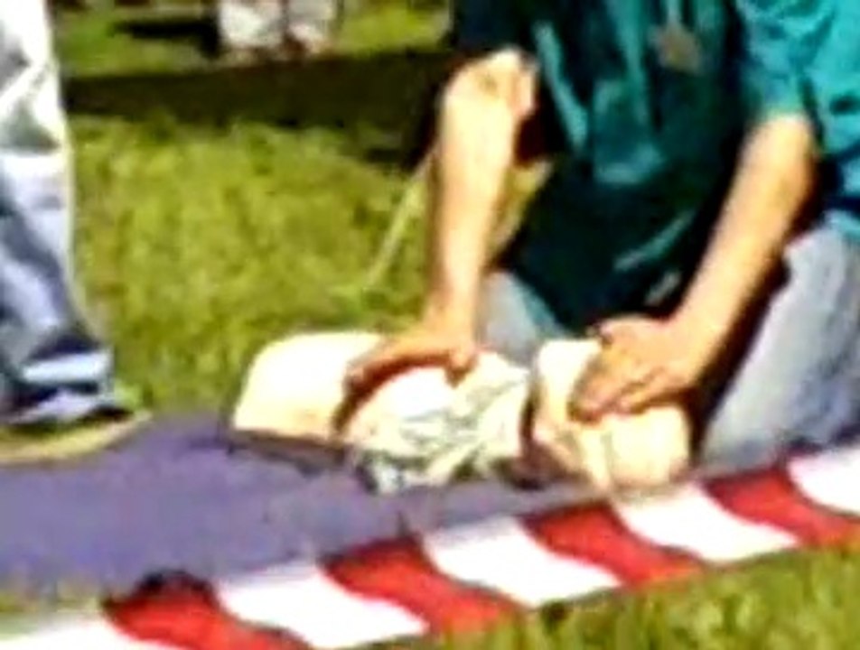 Związek wędkarski PODJUCHY 2008 pokazy Ratownictwa medycznego