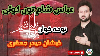 عباس شام توں کوئی پردہ دار آئے ہین، سرائیکی نوحہ ، ذیشان حیدر جعفری ،