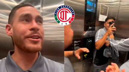 Canelo Angulo y jugadores de Toluca se quedan atrapados en elevador dentro de su hotel de concentración