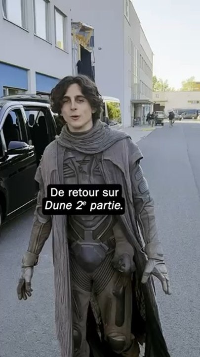 Dune 2 : les coulisses avec Timothée Chalamet et Zendaya