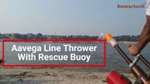 Aavega Line Thrower with Rescue Buoy for swift water rescue application