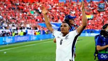 Trent Alexander-Arnold's winning penalty filmed from the stands... as his emphatic spot-kick sparks jubilant scenes after England's shootout victory over Switzerland