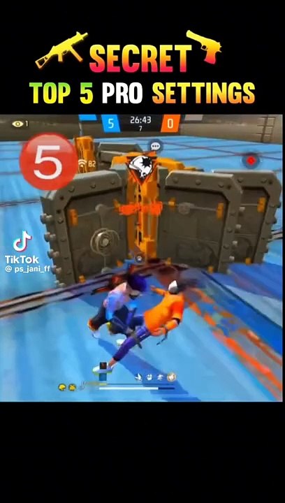 Free Fire  best Satting
