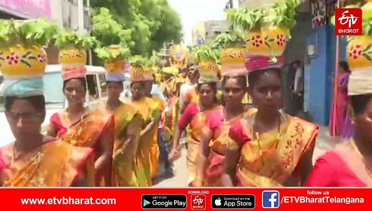 బోనమెత్తనున్న భాగ్యనగరం - నేడు గోల్కొండ జగదాంబిక అమ్మవారికి తొలి బోనం