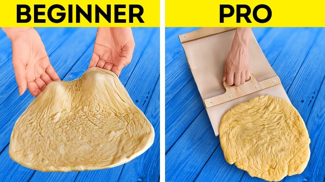 Awesome Dough And Pastry Ideas: Dough Folding Hacks, Cooking Hacks
