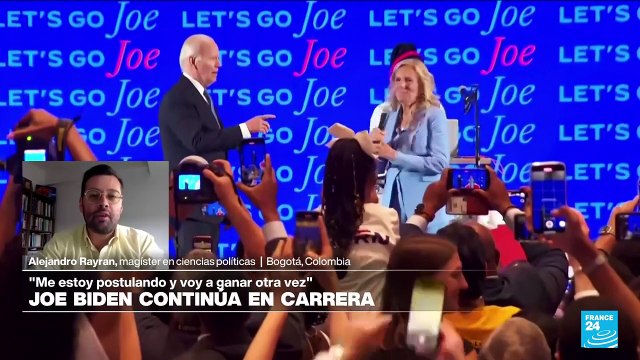 Joe Biden: los demócratas saben que elegir un nuevo candidato presidencial es un riesgo