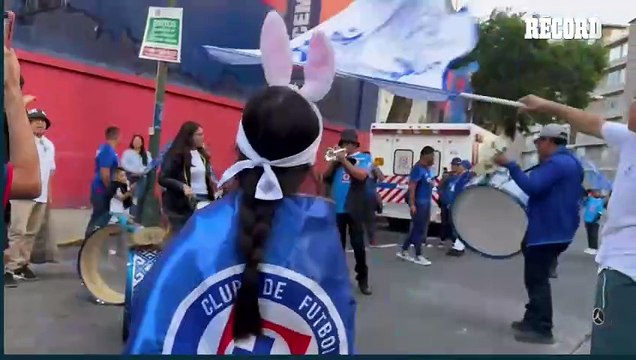 Los CELESTES abarrotan el ECD para el Cruz Azul vs Mazatlán