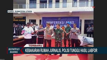 Terbaru! Kasus Kematian Wartawan Karo, Polisi: Diduga Dibakar Orang Tak Dikenal