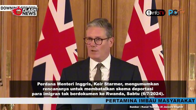 PM INGGRIS KEIR STARMER AKAN HENTIKAN 'BUANG' IMIGRAN GELAP RWANDA