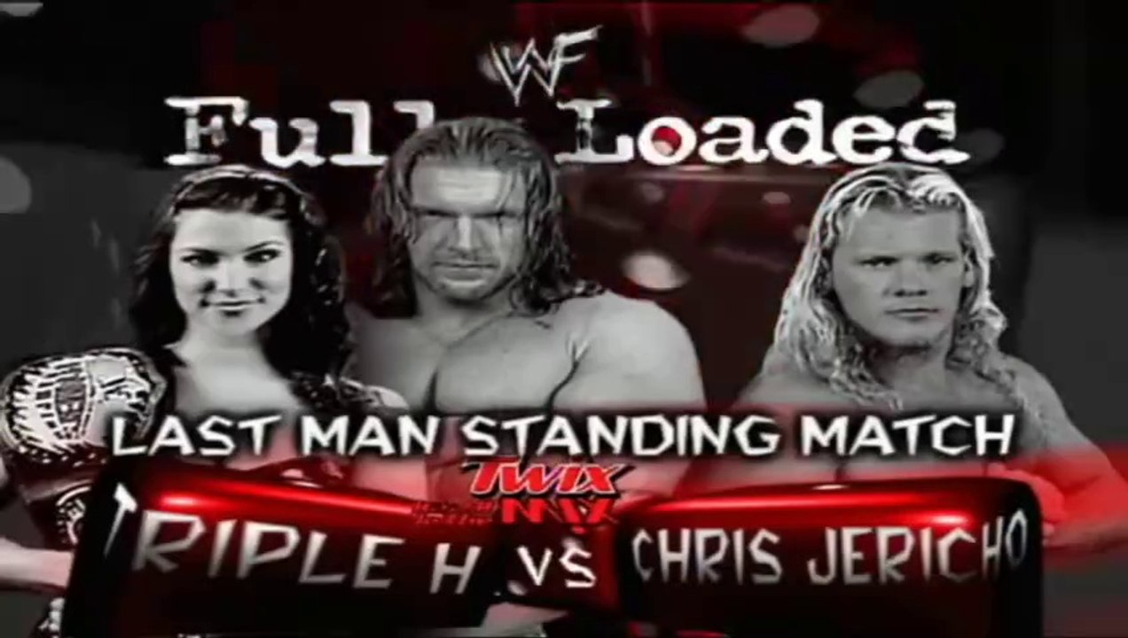 WWF Fully Loaded 2000 - Triple H vs Chris Jericho (Last Man Standing Match)