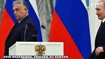 Ungarns Ministerpräsident Viktor Orban über Wladimir Putin: 