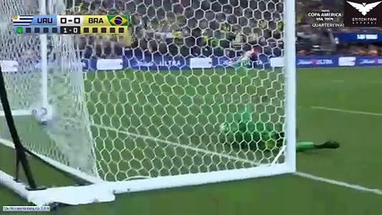 Quarter Final Brazil Vs Uruguay Penalties Copa America