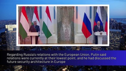 Putin: Russia wants to end the Ukrainian conflict completely and finally