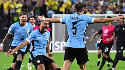 Uruguay tumba a Brasil en penales y jugará las semifinales contra Colombia