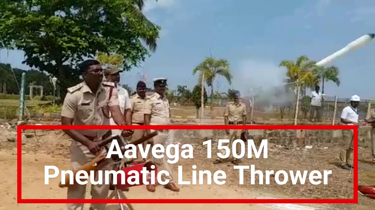 Pneumatic line thrower - Aavega 150M