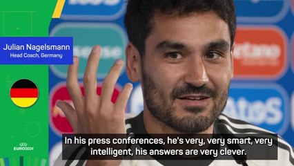 Nagelsmann hopes Gundogan will continue his international career