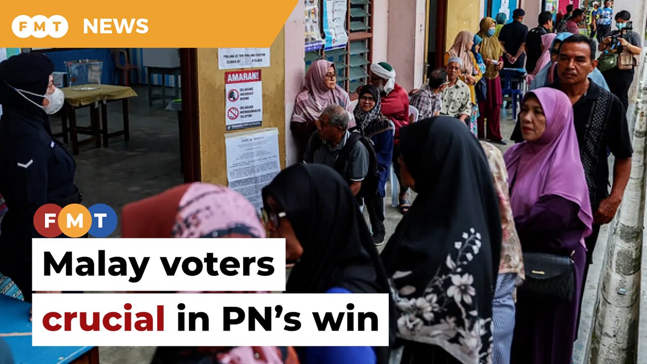 Malay voters played pivotal role in PN retainin...