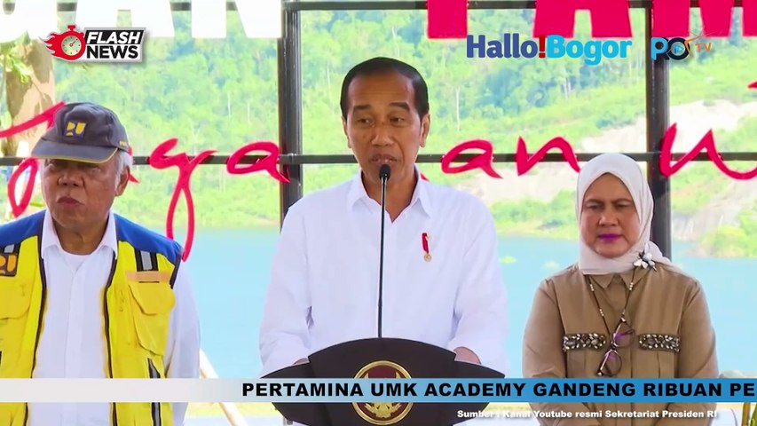 Jokowi Resmikan Bendungan Pamukkulu di Takalar: Solusi Banjir dan Energi Baru untuk Sulawesi Selatan