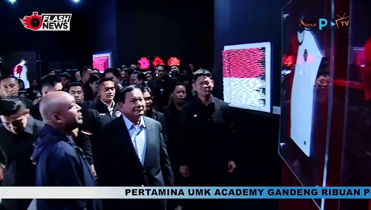 Prabowo Hadiri Rilis Jersey Olimpiade Paris 2024