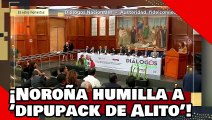 ¡VEAN! ¡Noroña humilla brutalmente a ‘dipupack de Alito’ por atacar la reforma al poder judicial!