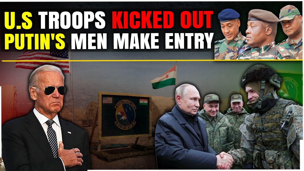 Russian Vs U.S Troops In African Nation: Putin's Army Takes Over U.S And French Bases In Niger