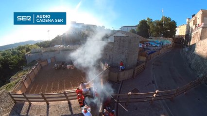 El primer encierro de San Fermín 2024