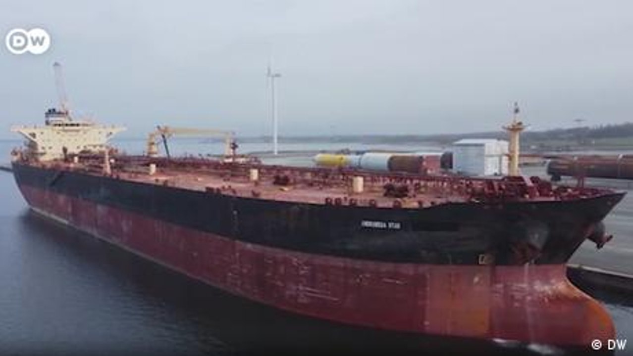 Russlands 'Schattenflotte' vor dänischer Küste