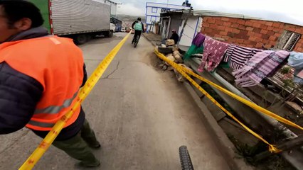Crazy Urban Downhill track