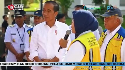 Jokowi Resmikan Bendungan Pamukkulu di Kabupaten Takalar, Sulawesi Selatan