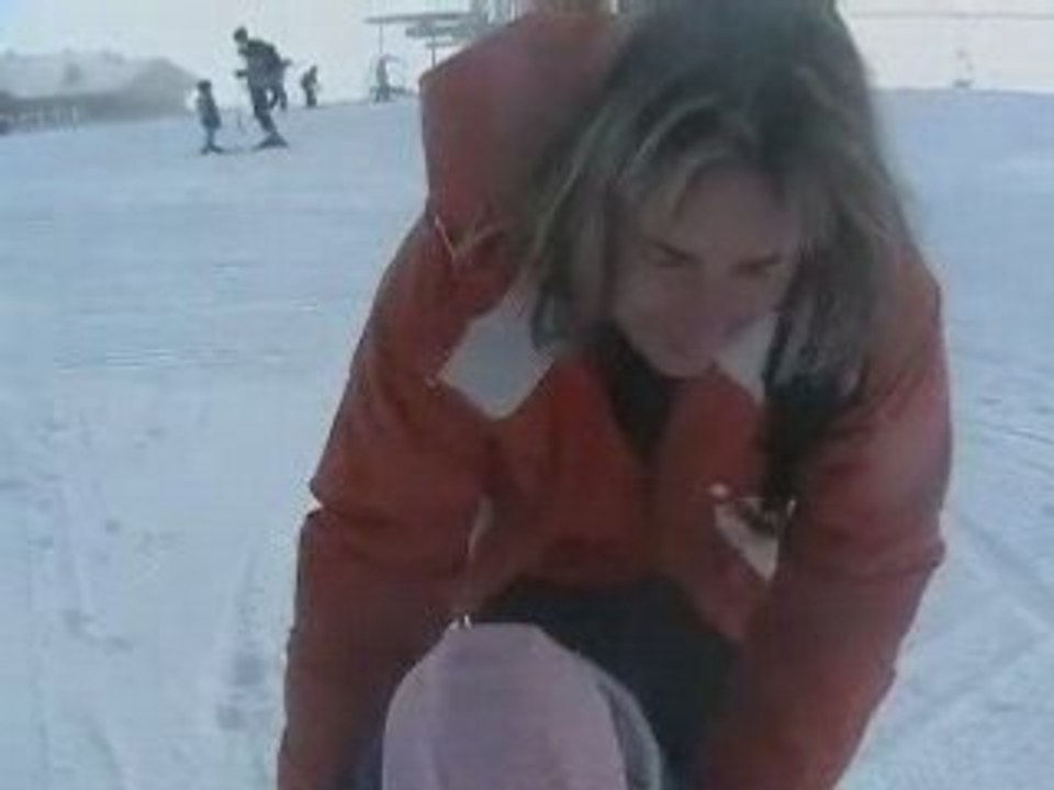 Perrine au ski