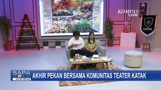 Teater Katak Bawa Pesan Perjuangan bagi Anak dalam Pentas Berjatuk 'Untuk Bunga'