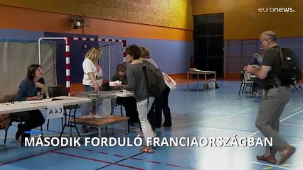 Zajlik a francia nemzetgyűlési választások második fordulója