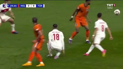 Hollanda maçında Türkiye’yi işte böyle yediler!