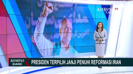 Presiden Terpilih Iran, Masoud PezeshkianJanjikan Kebebasan untuk Rakyat