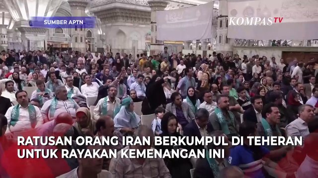 Pidato Pertama Masoud Pezeshkian di Depan Pendukungnya usai Jadi Presiden Terpilih Iran